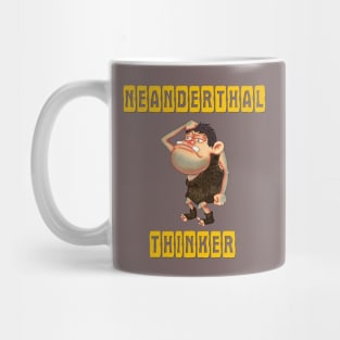 Neanderthal thinker Mug